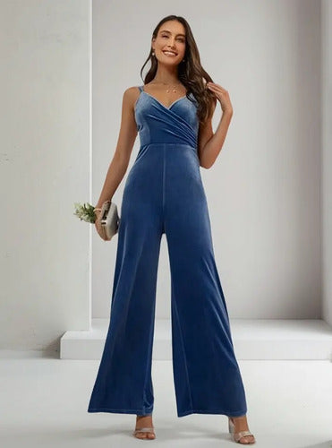Entero Jumpsuit Mono Terciopelo Fiesta El 193