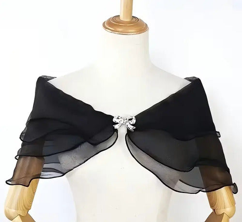 Bolero Novia Tapado Chal Cazadora Boda Bb 14