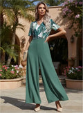 Entero Jumpsuit Enterito Mono Estampado Pierna Ancha El 174