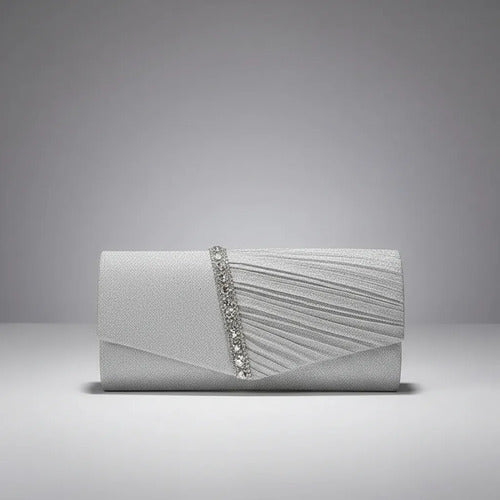 Cartera Brillos Fiesta Coctel Noche Clutch Mano Ct 09