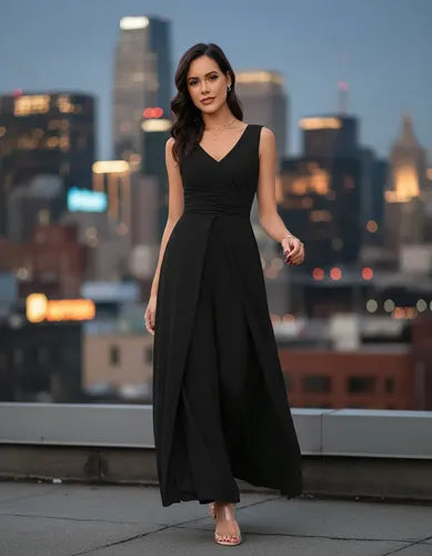 Entero Jumpsuit Mono Fiesta Pierna Ancha El 143