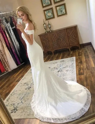 Vestido Novia Marfil Sirena Corset Delpilar Np 06