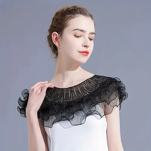 Capita Bolero Tapado Chal Capa Fiesta Bb 25 Negro Unica