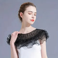 Capita Bolero Tapado Chal Capa Fiesta Bb 25 Negro Unica