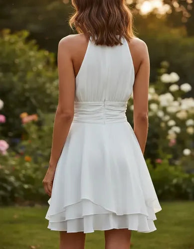 Vestido Corto Delpilar Va 412 Mujer Azul Oscuro