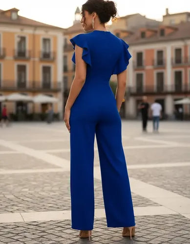 Entero Jumpsuit Mono Fiesta Sin Cinturón El 182
