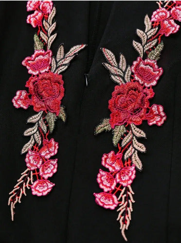 Entero Jumpsuit Mono Fiesta Bordado El 165