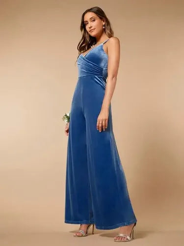 Entero Jumpsuit Mono Terciopelo Fiesta El 193
