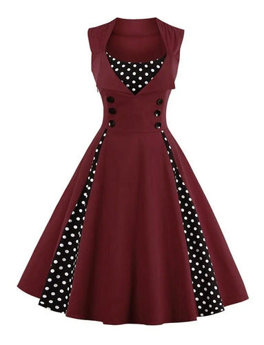 Vestido Midi Multicolor - vista 2