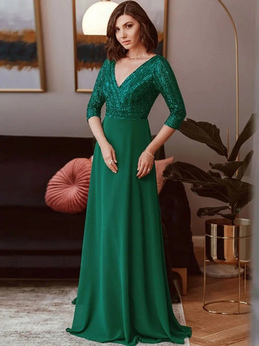Vestido Fiesta Largo Matrimonio  Ep 172c