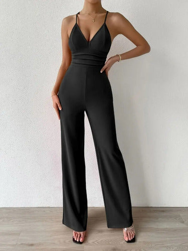Entero Jumpsuit Mono Fiesta Espalda Descubierta El 105