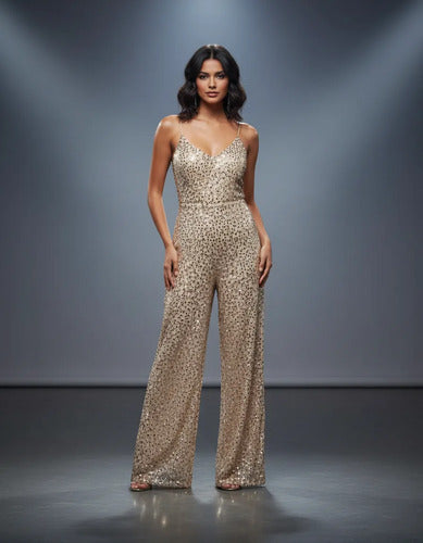 Entero Jumpsuit Mono Fiesta Lentejuelas El 185