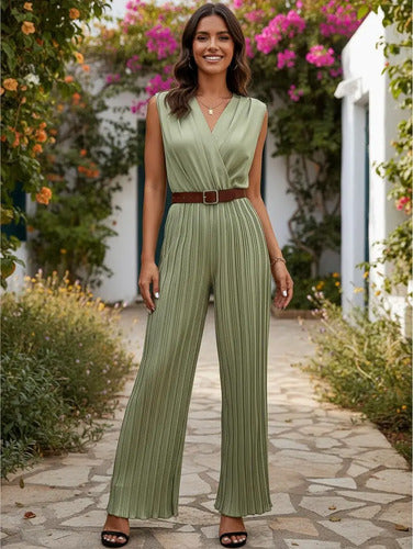 Entero Jumpsuit Mono Fiesta Sin Cinturón El 79