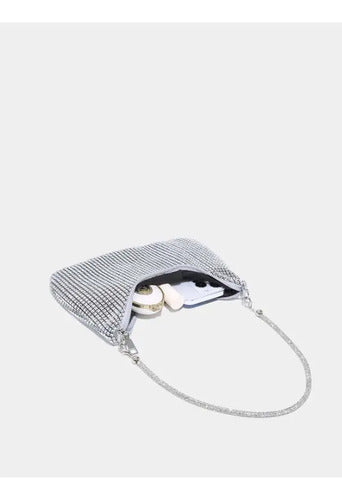 Cartera Brillos Fiesta Coctel Día Noche Clutch Mano Ct 05