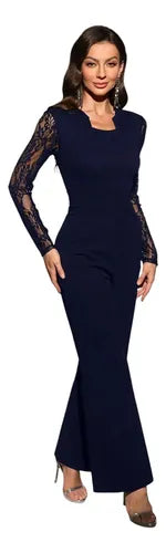 Entero Jumpsuit Mono Fiesta Encaje El 101