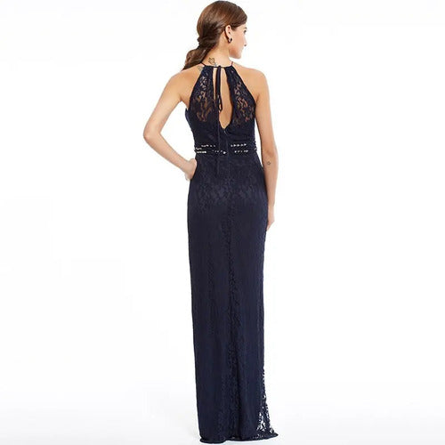 Vestido Fiesta Encaje Negro Ep 208 Negro 10