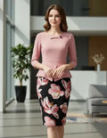 Vestido peplum de cóctel - vista 6