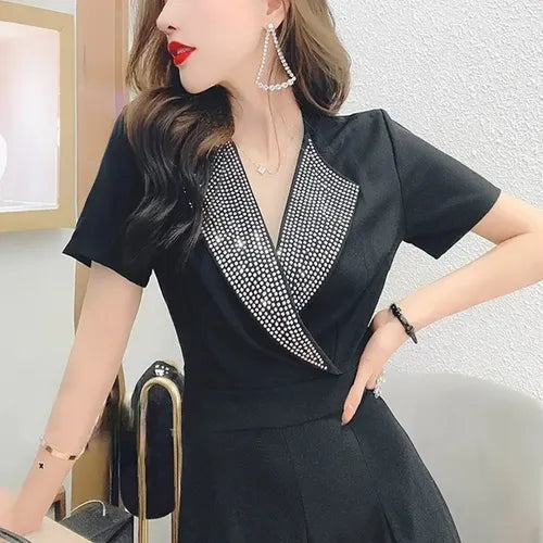 Entero Jumpsuit Enterito Mono Fiesta Lentejuelas El 50