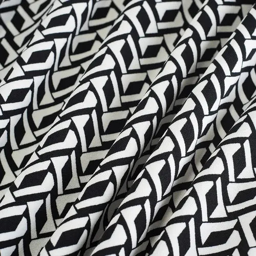 Vestido Vintage Oficina Coctel Manga Va 456 Negro S