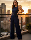 Entero Jumpsuit Mono Fiesta El 98 Azul Marino S