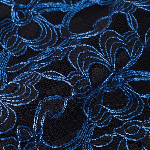 Vestido Oficina Cóctel Ajustado Va 317 Negro Xl