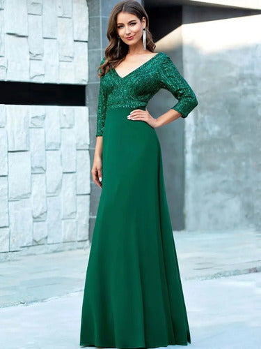 Vestido Fiesta Largo Matrimonio  Ep 172c