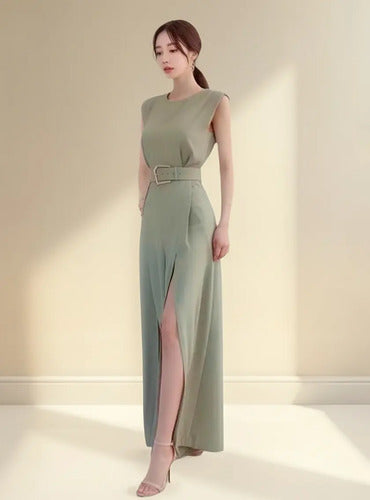 Entero Jumpsuit Mono Fiesta Cóctel Pierna Ancha El 119