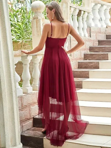 Vestidos Mullet Fiesta Graduaciones Tirantes Tul  Ep 56c
