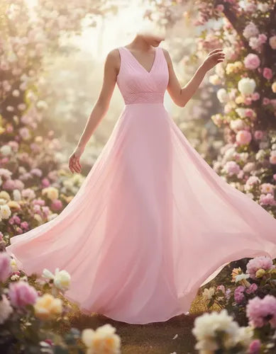 Vestido de gasa de graduación - vista 24