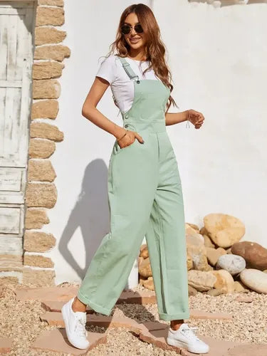 Entero Jumpsuit Mono Overol Jardinera El 142