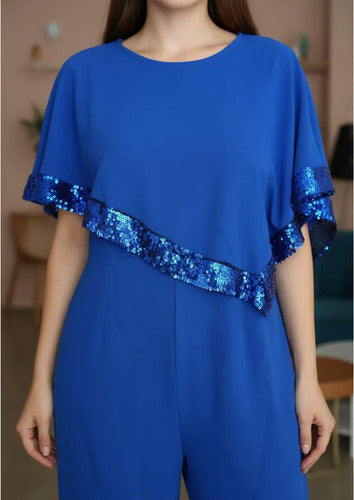 Entero Jumpsuit Mono Talla Grande Fiesta Vg 288