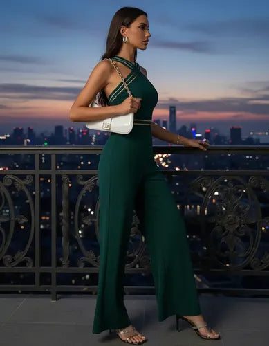 Jumpsuit de fiesta · Negro · EL 129 - vista 34