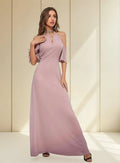 Vestido Fiesta Largo Matrimonio Graduación Gala Ep 420 Rosa M