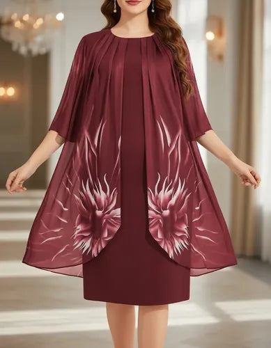 Vestido Fiesta Talla Grande  Negro Vg 48
