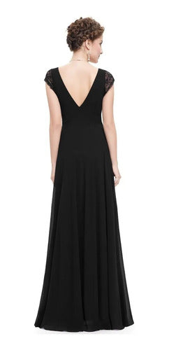 Vestido Fiesta Largo Gasa Ep 64