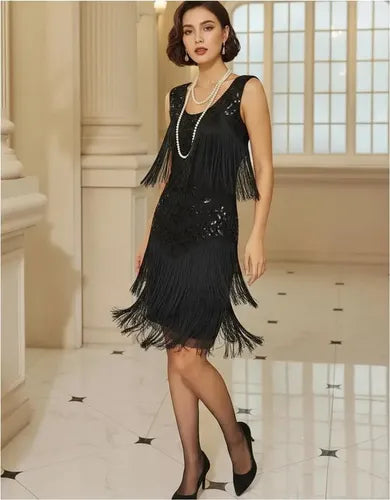Vestido Fiesta Baile Retro Años 20 Charlestón Va 610a