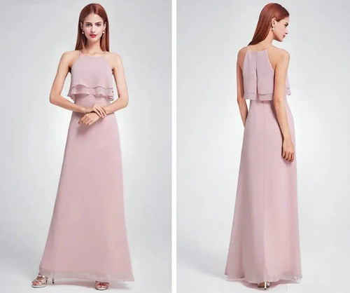 Vestido Fiesta Largo Graduación Matrimonio Ep 84 Rosa 6