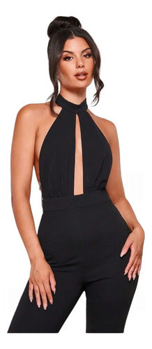 Entero Jumpsuit Mono Hombros Descubiertos El 199