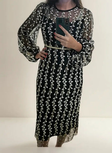 Vestido De Fiesta Novia Civil Mangas Va 461