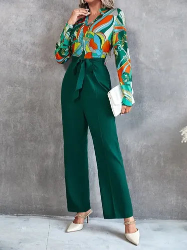 Entero Jumpsuit Mono Fiesta Estampado El 139