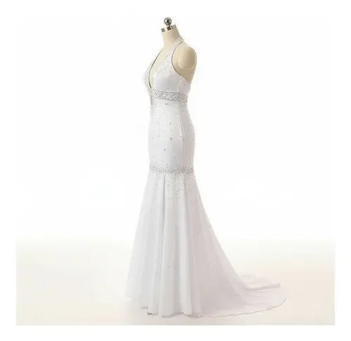 Vestido Fiesta Largo Matrimonio Corset Ep 418