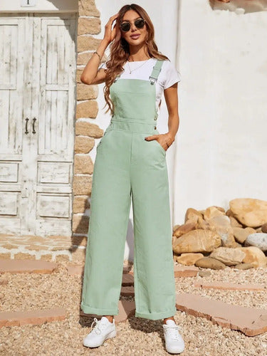 Entero Jumpsuit Mono Overol Jardinera El 142