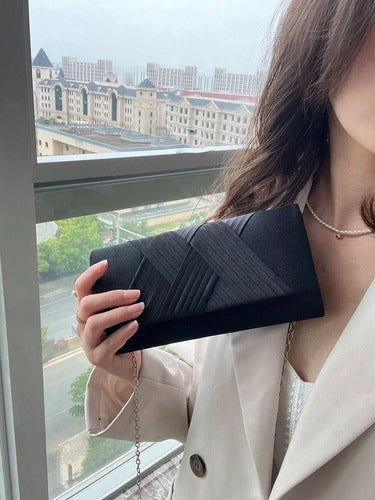 Cartera Fiesta Coctel Día Noche Clutch Mano Ct 11