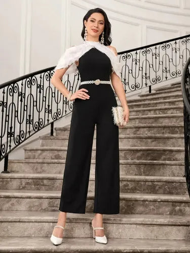 Entero Jumpsuit Mono Fiesta Sin Cinturón  El 179