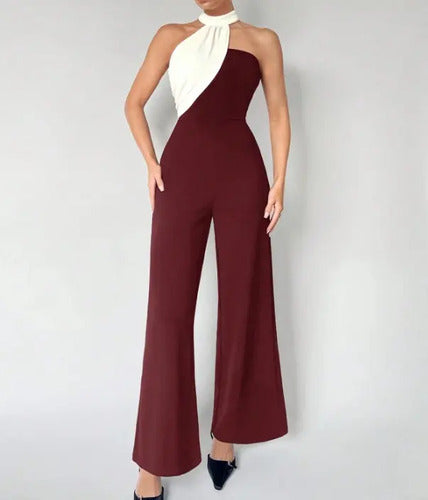 Entero Mujer Jumpsuit Mono Negro Fiesta  El 230