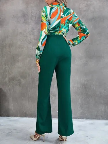 Entero Jumpsuit Mono Fiesta Estampado El 139
