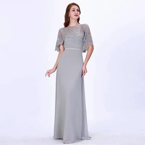 Vestido De Fiesta Matrimonio Con Capita Ep 133 Gris 10
