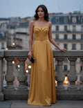 Vestido De Fiesta Largo Graduación Con Cinturón Td 30