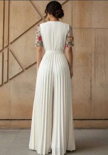 Entero Jumpsuit Mono Fiesta Cóctel Pierna Ancha El 119