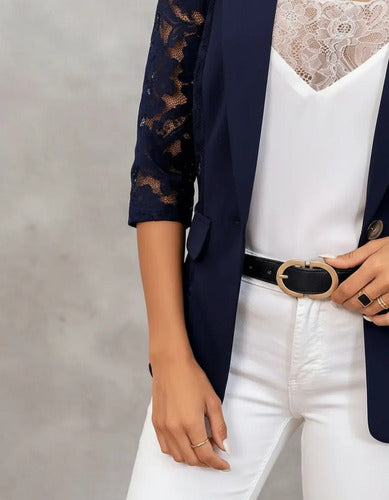 Blazer Bolero con Encaje - vista 30